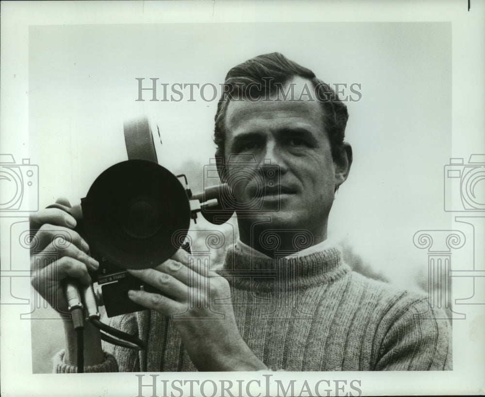 1973 Press Photo Cameraan Dieter Plage - mjp36829- Historic Images