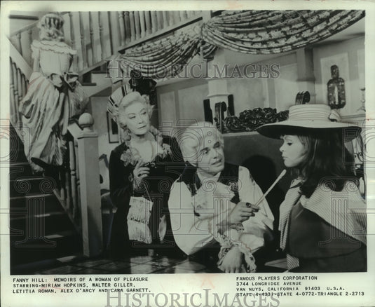 1965, Leticia Roman in"Fanny Hill: Memoirs of a Woman of Pleasure" - Historic Images
