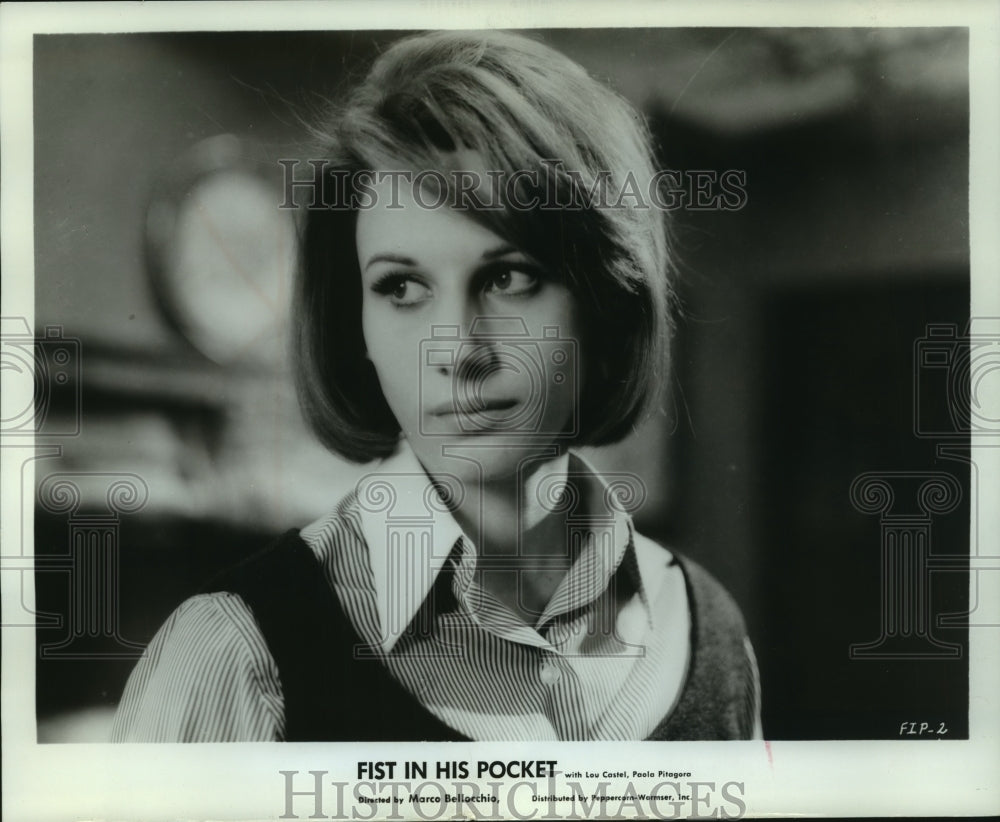 1968 Paola Pitagora star in the Italian film "Fist In His Pocket" - Historic Images