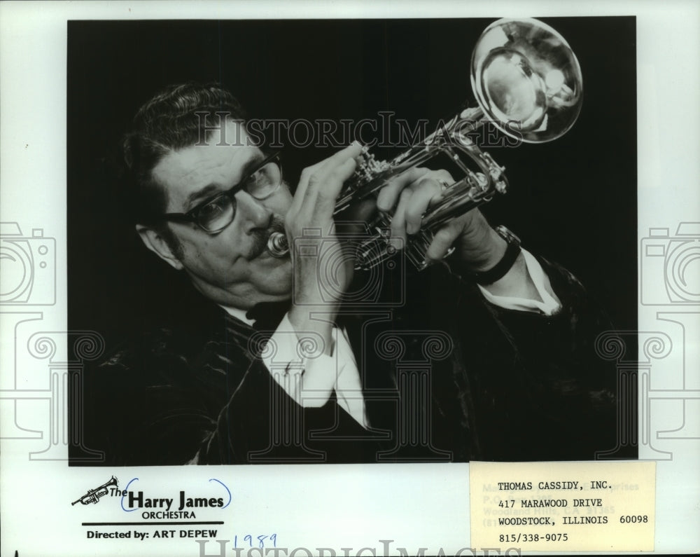 1989 Press Photo The Harry James Orchestra - mjp36911-Historic Images