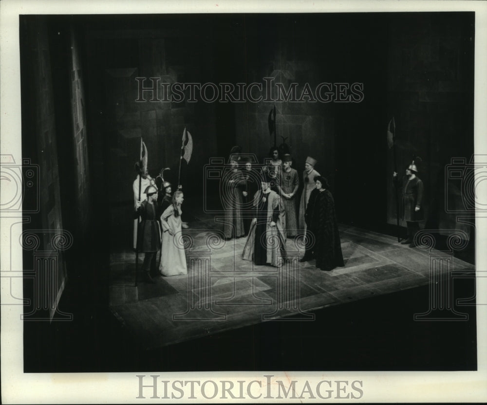 1975 The Royal Shakespeare Company in Measure for Measure. - Historic Images