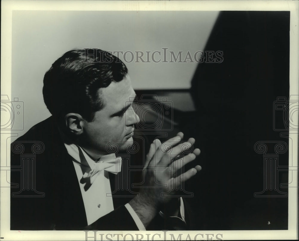 1963, Eugene Istomin, American classical pianist. - mjp36967 - Historic Images