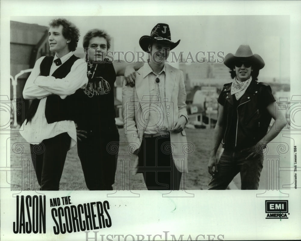 1985, Members of Rock group &quot;Jason and the Scorchers.&quot; - mjp37006 - Historic Images