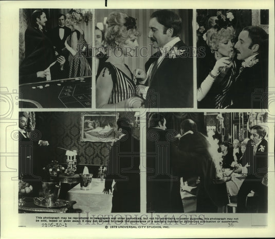 1979 Press Photo Peter Sellers in Universal's "The Prisoner of Zenda" - Historic Images