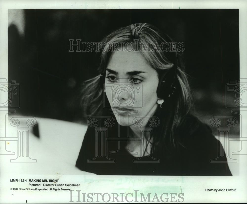 1987, &quot;Making Mr. Right&quot; Director Susan Seidelman - mjp37057 - Historic Images