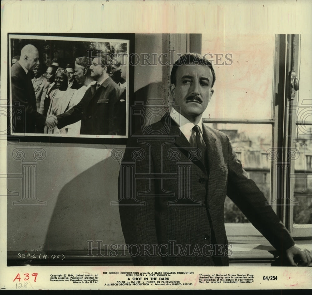 1964 Press Photo Peter Sellers stars in "A Shot In The Dark" from United Artists- Historic Images