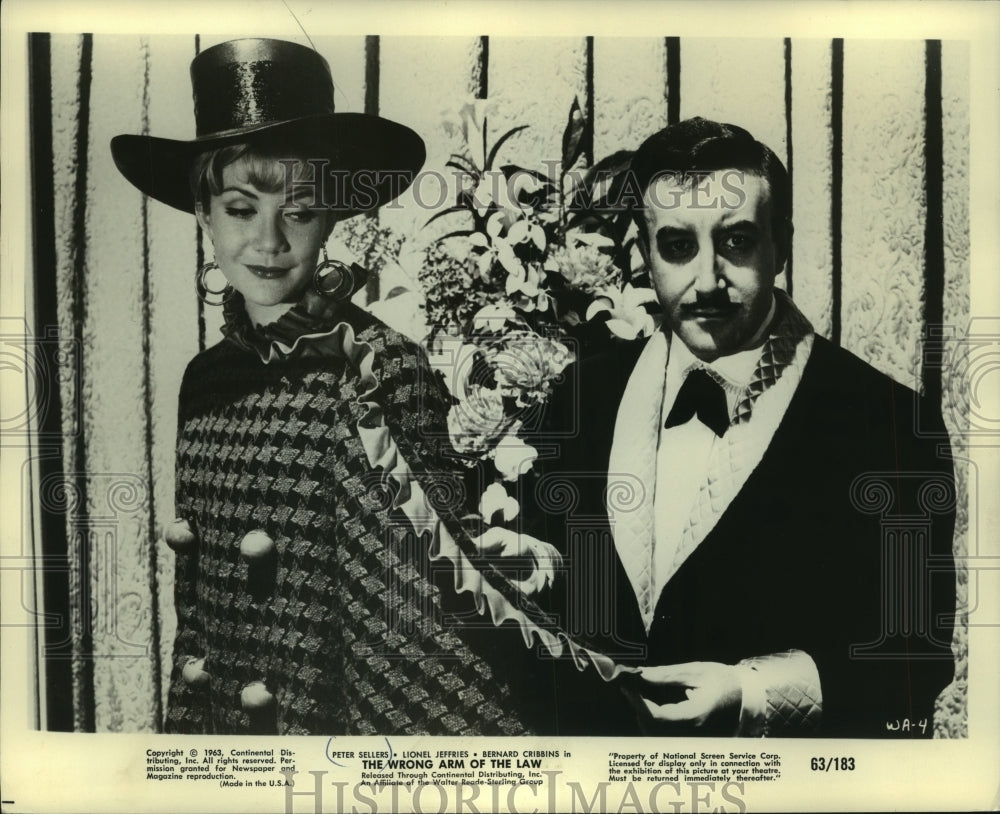 1963, Peter Sellers stars in &quot;The Wrong Arm of the Law&quot; - mjp37091 - Historic Images