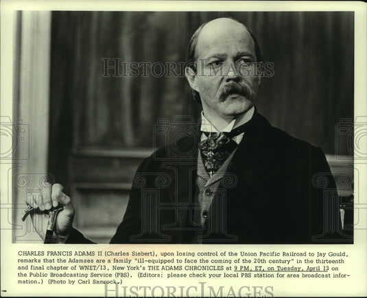 1976, Charles Siebert starring in "The Adams Chronicles." - mjp37119 - Historic Images