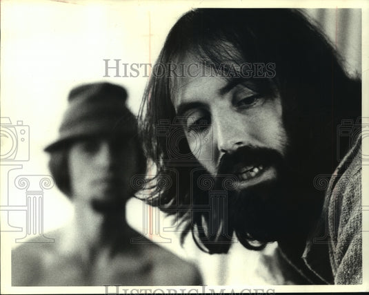 1977, Director, writer, and film maker Alan Rudolph - mjp37143 - Historic Images