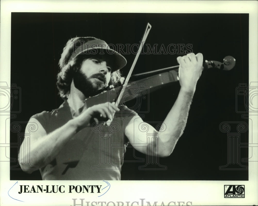 1982, Jean-Luc Ponty Plays Violin - mjp37178 - Historic Images