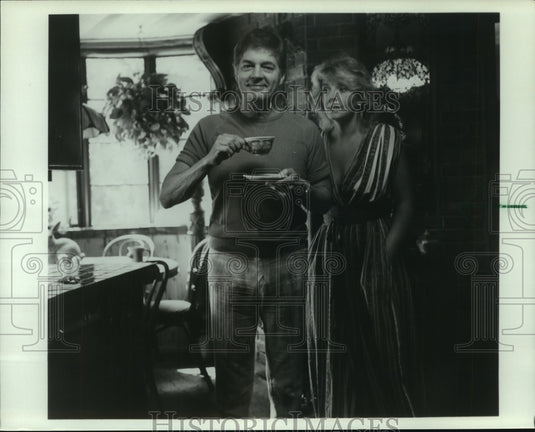 1982 Press Photo TV actor and actress Bill Hayes and Susan Seaforth Hayes - Historic Images