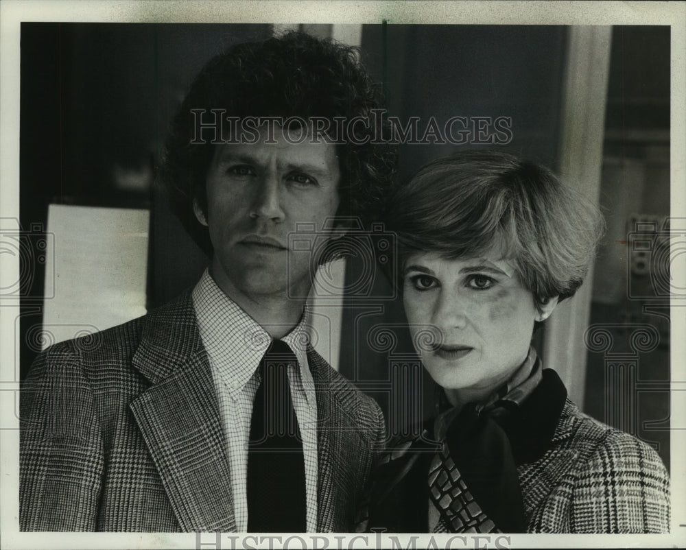 1977, John Rubinstein And Carol Rossen In 'Corey: For The People' - Historic Images