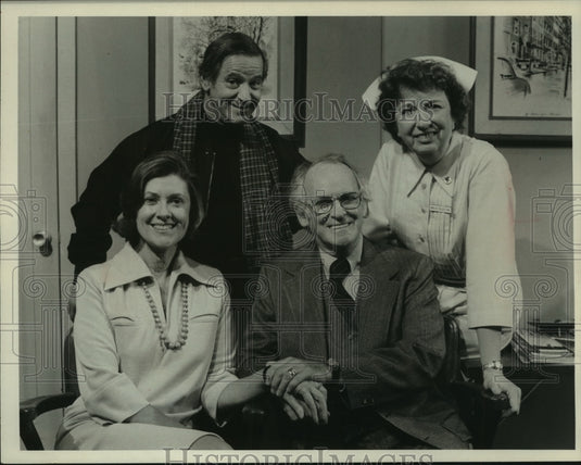 1975, Barnard Hughes & Cast Members of "Doc" - mjp37276 - Historic Images