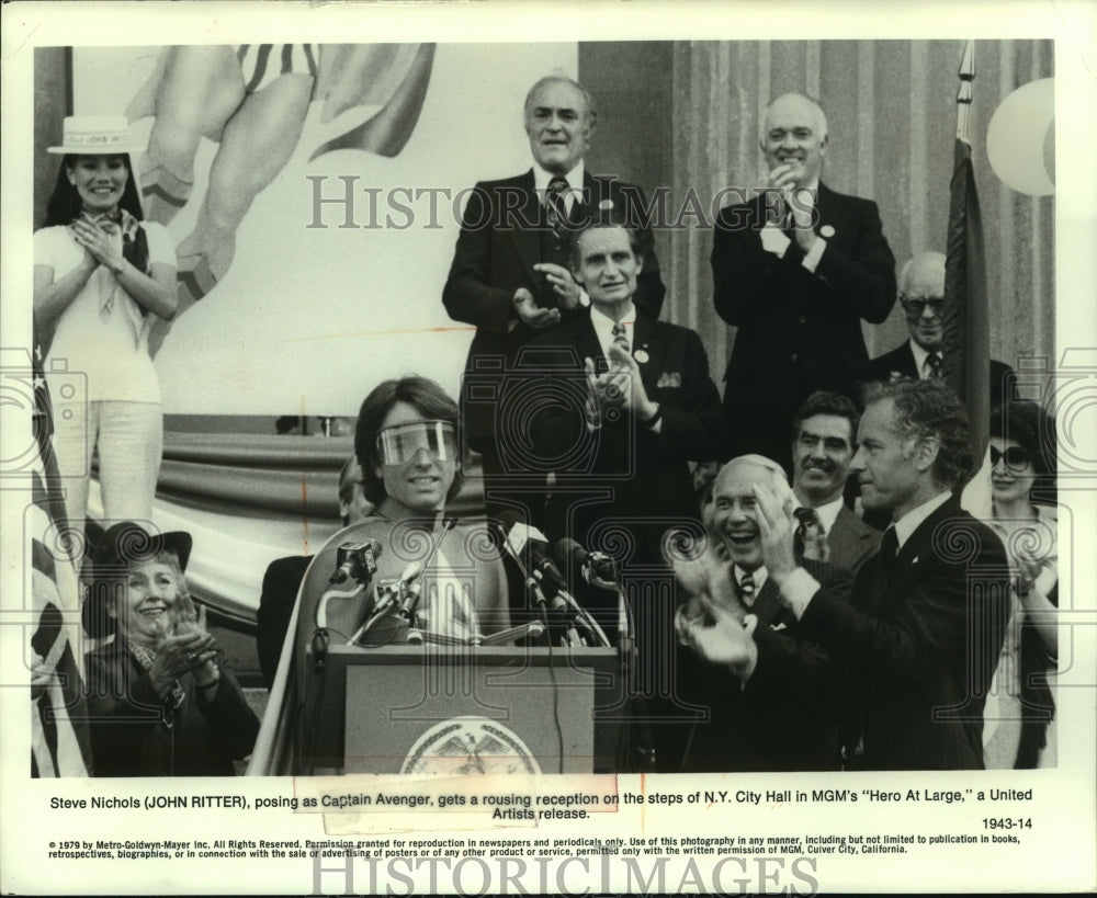 1979 Press Photo John Ritter plays Steve Nichols in "Hero at Large" - mjp37278 - Historic Images