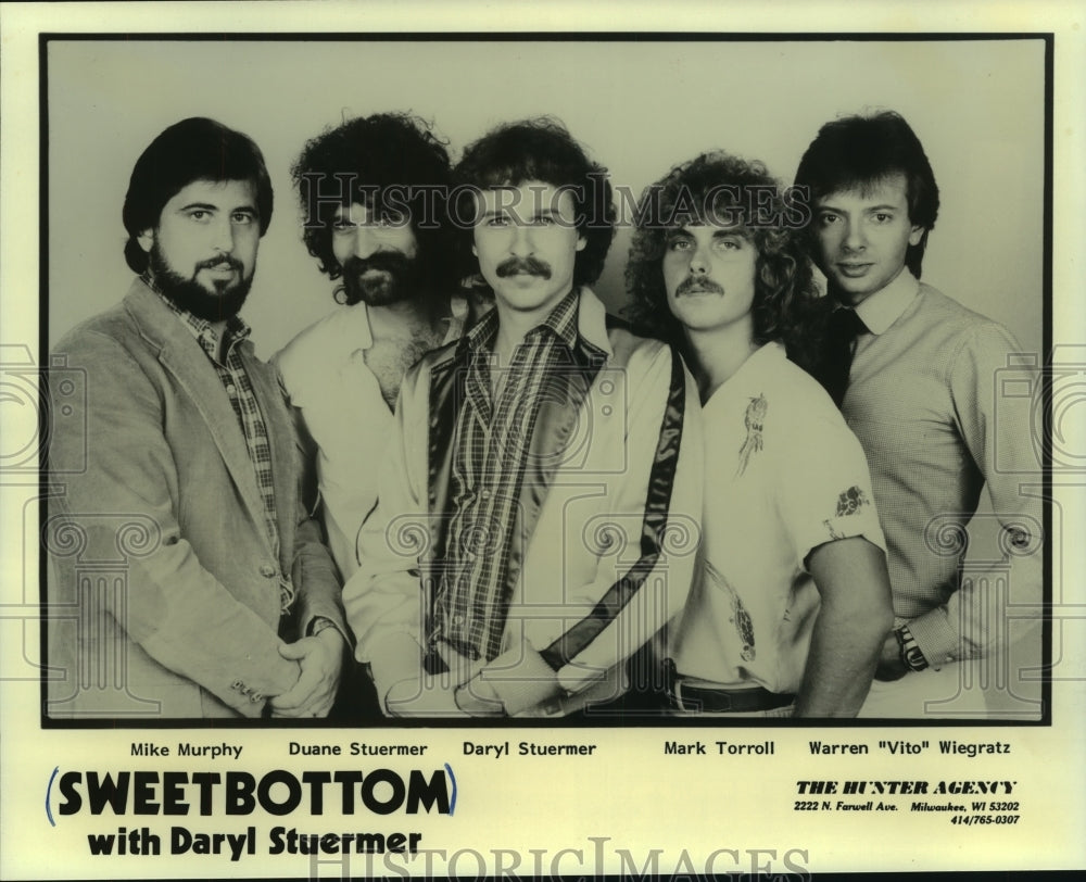 1982, Members of the Musical Group "Sweet Bottom" - mjp37295 - Historic Images