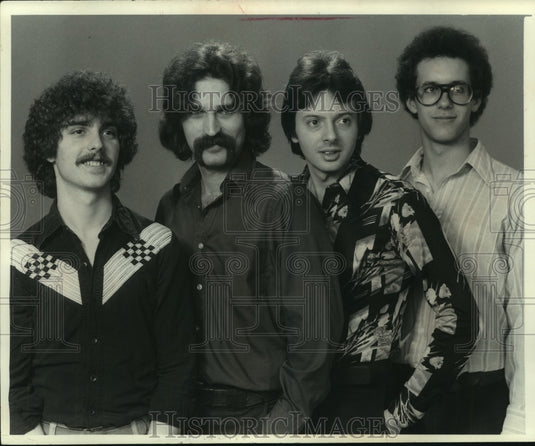 1978, Promotional photo of Milwaukee rock group "Sweetbottom" - Historic Images