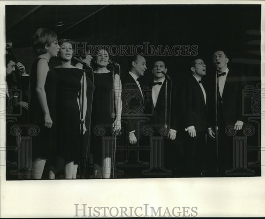 1965, The Swingle Singers at the University of Wisconsin-Milwaukee - Historic Images