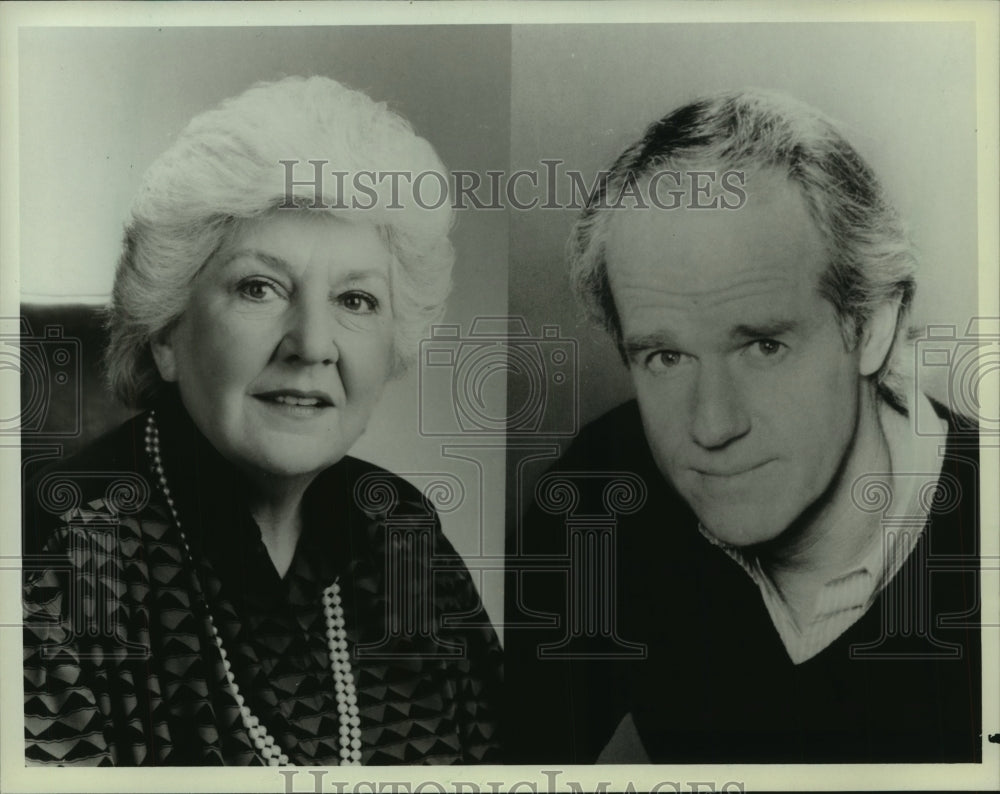 1985, Maureen Stapleton and Mike Farrell in &quot;Private Sessions&quot; - Historic Images