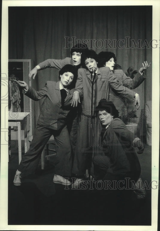 1982, Scene From Theater X Production Of 'Kaspar' - mjp37445 - Historic Images