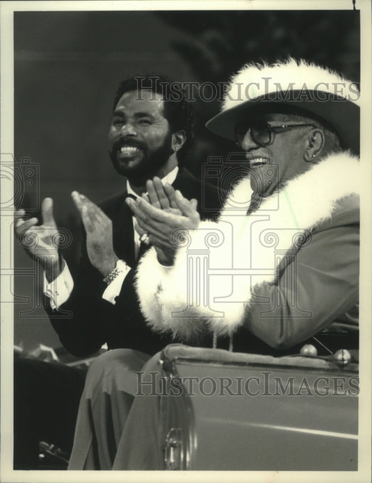 1987 Philip Michael Thomas and Redd Foxx in a NBC special feature - Historic Images