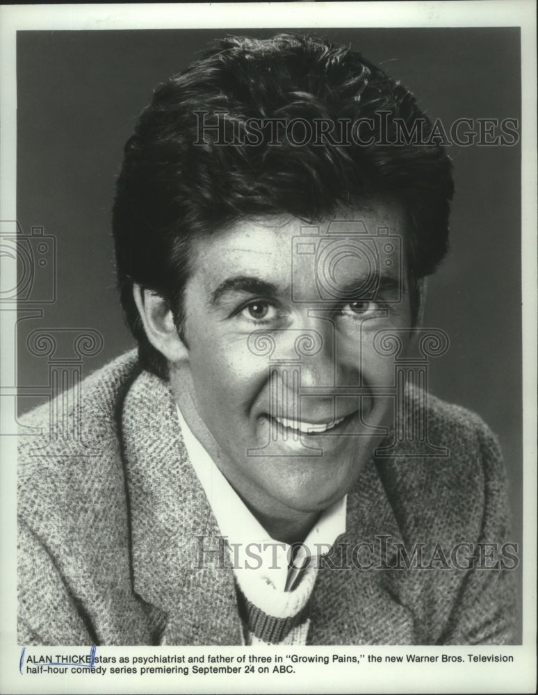 1985, “Growing Pains” star Alan Thicke - mjp37481 - Historic Images
