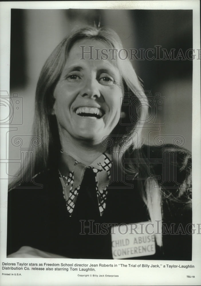 Press Photo Delores Taylor stars in "The Trial of Billy Jack" - mjp37527 - Historic Images