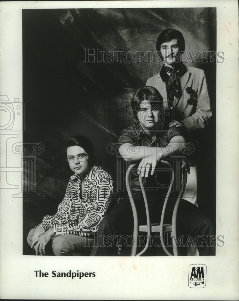 1971 Press Photo Members Of The Group The Sandpipers - mjp37556-Historic Images
