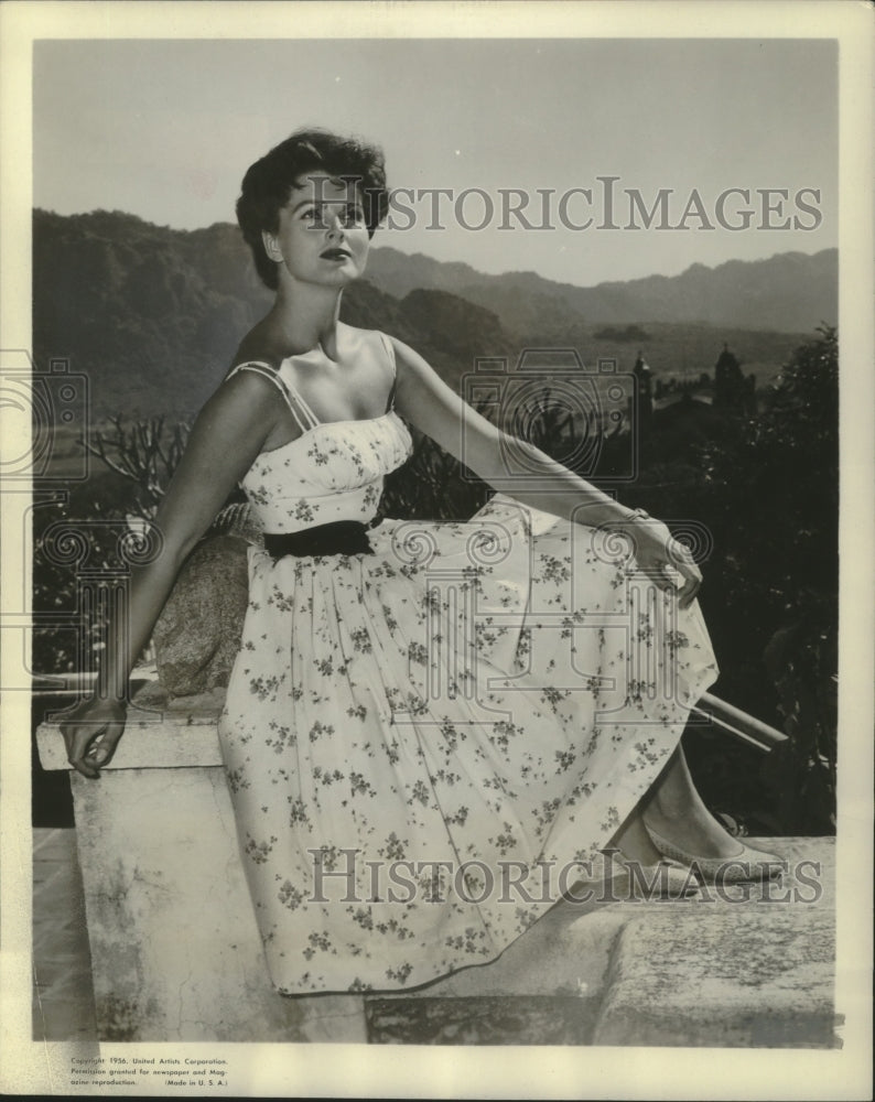1956, German actress Ursula Thiess in "Bandido" by United Artist - Historic Images