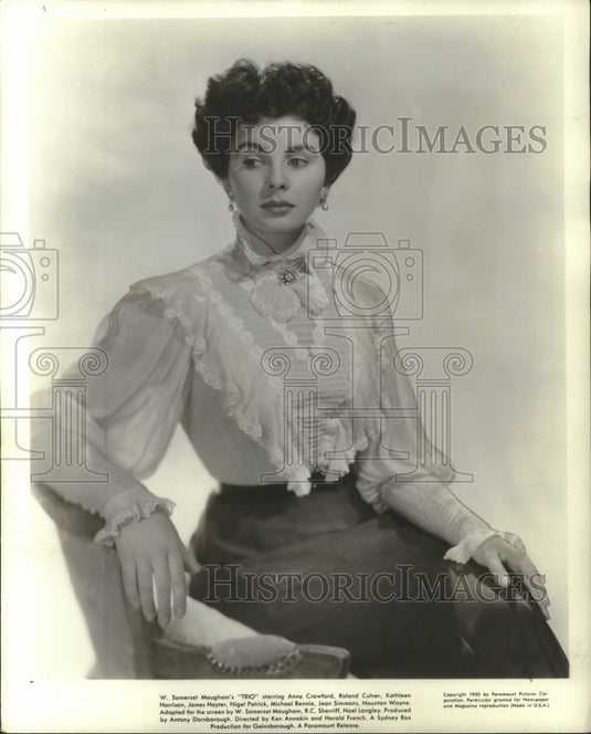 1950, Jean Simmons stars in "Trio" - mjp37596 - Historic Images