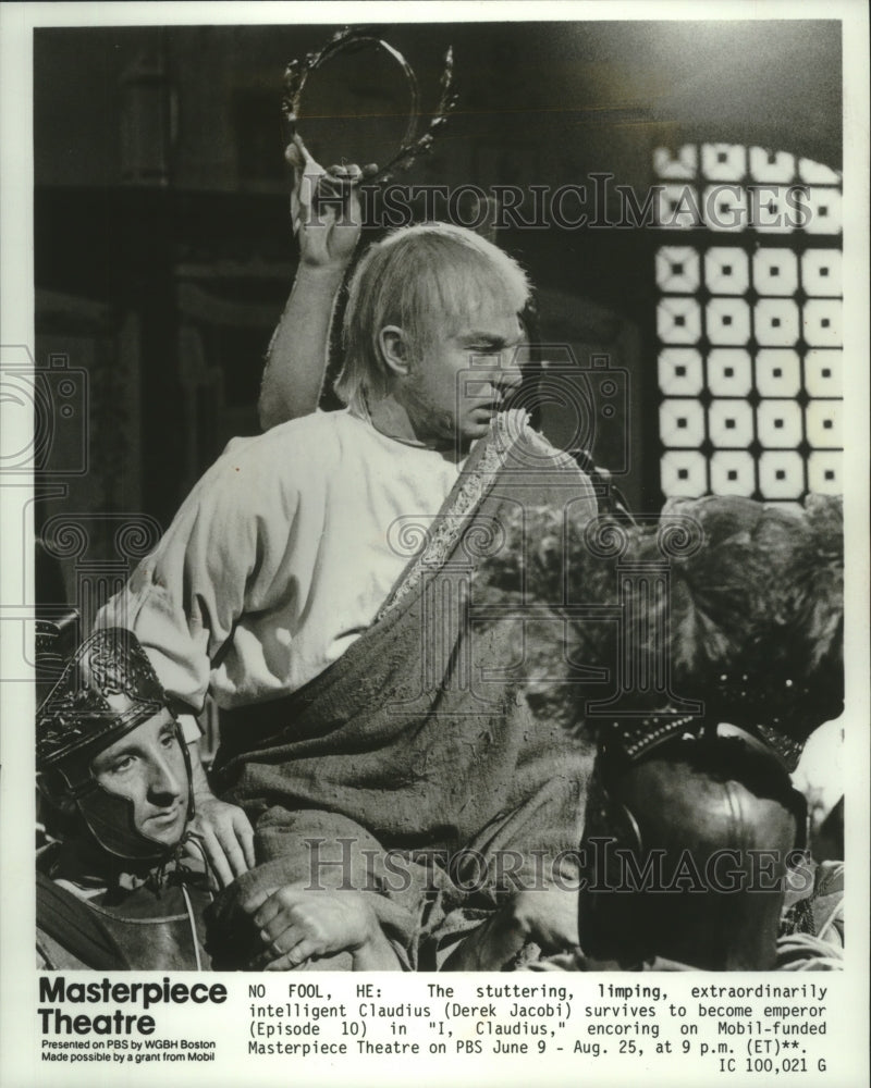 1991, Derek Jacobi In Scene From PBS' 'I, Claudius' - mjp37727 - Historic Images