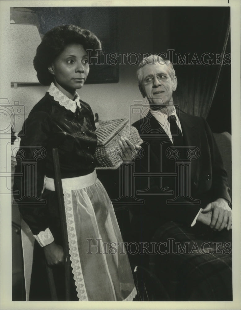 1979 Press Photo Leslie Uggams And Co-Star In &#39;Backstairs At The White House&#39; - Historic Images