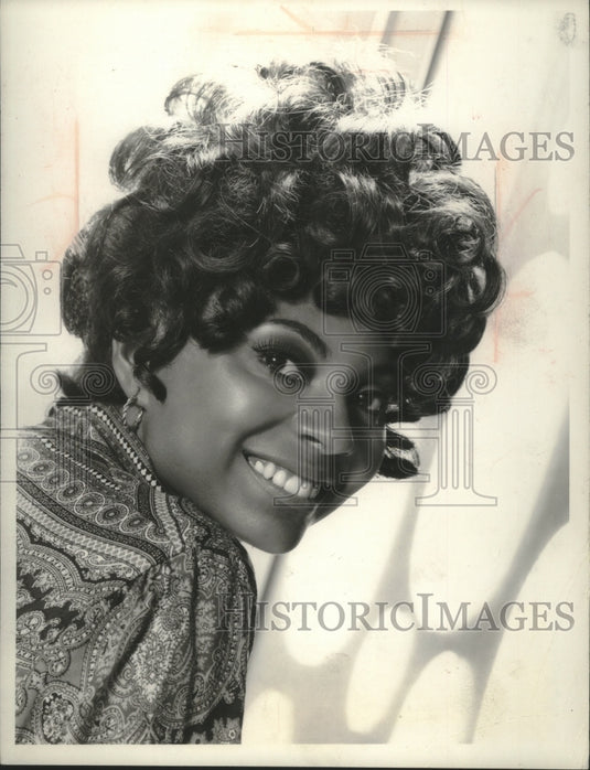 1969, Leslie Uggams, musician singer. - mjp37741 - Historic Images