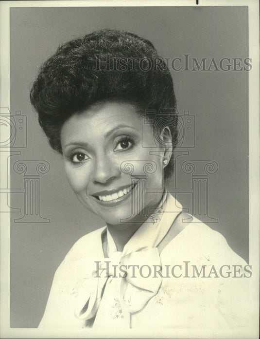 1982, Leslie Uggams co-hosts American game show "Fantasy" NBC. - Historic Images