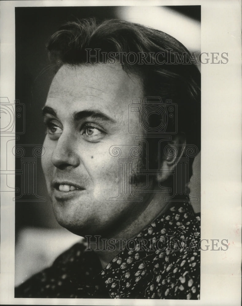 1971 Press Photo Actor And Singer Richard Van Vrooman - mjp37815-Historic Images