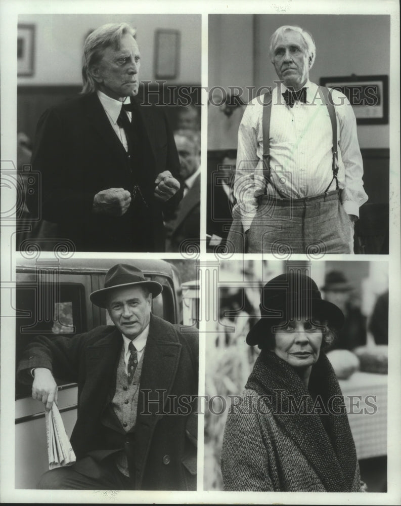 1988 Press Photo &quot;Inherit the Wind&quot; cast of characters - mjp37843-Historic Images