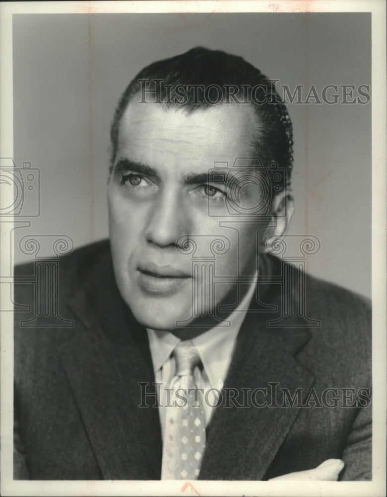 1957, Ed Sullivan, TV personality, reporter and columnist. - Historic Images