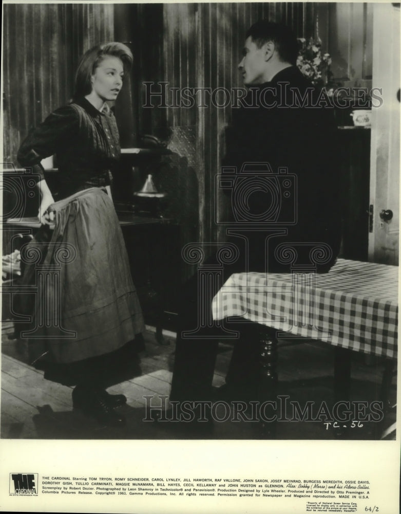 1964, Jill Haworth and other in "The Cardinal" - mjp37999 - Historic Images