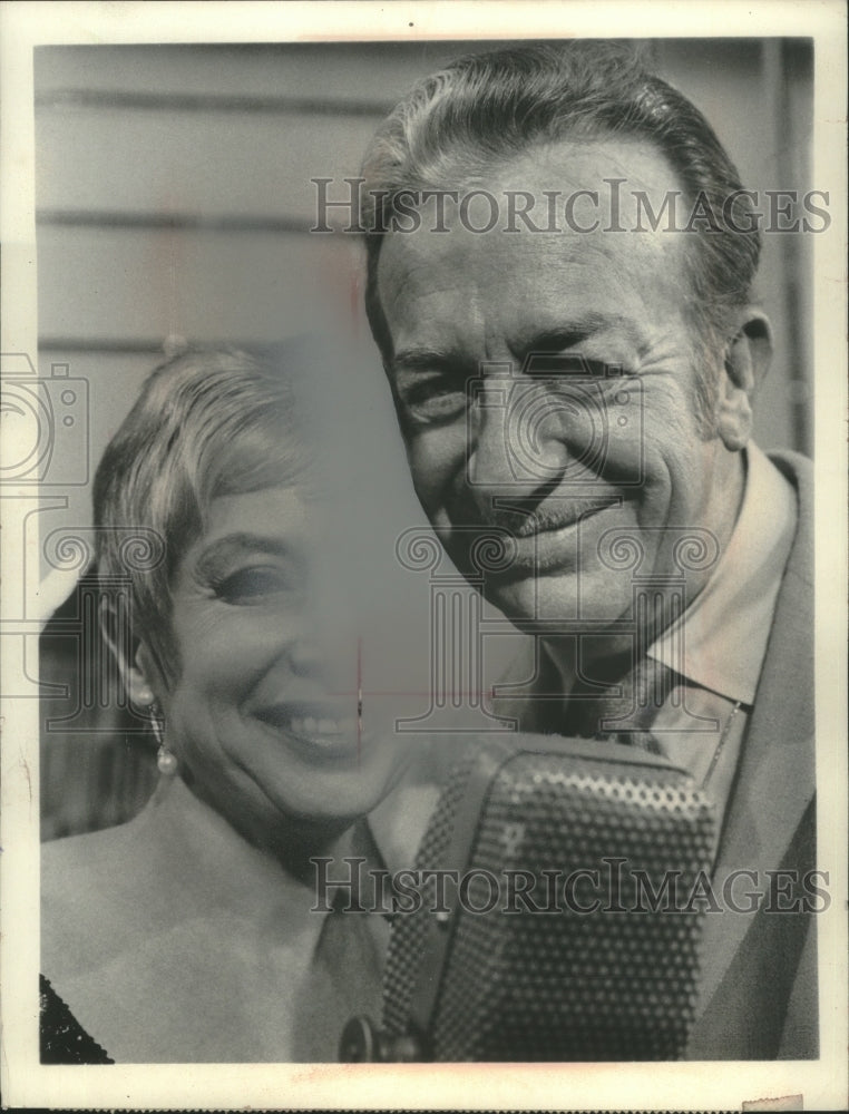 1970 Press Photo Vocalist Helen Forrest and Bandleader Harry James - mjp38009 - Historic Images
