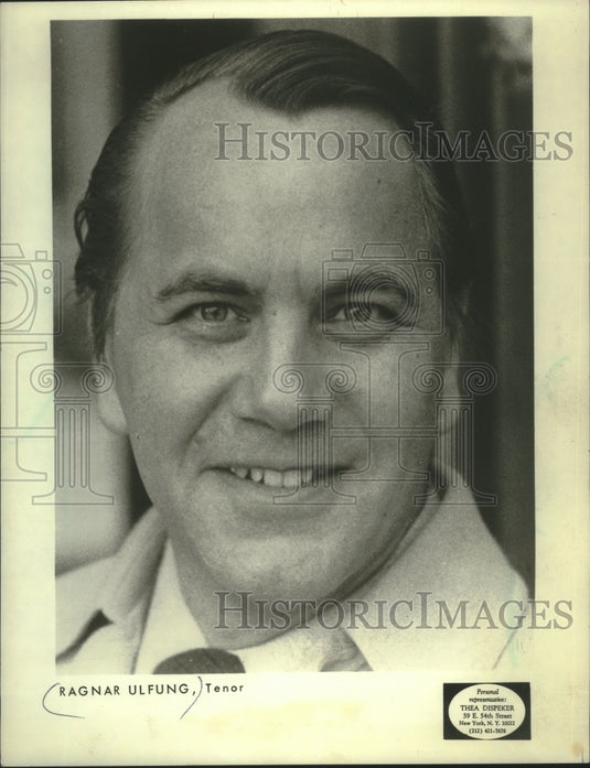 1984, Tenor Ragnar Ulfung - mjp38045 - Historic Images