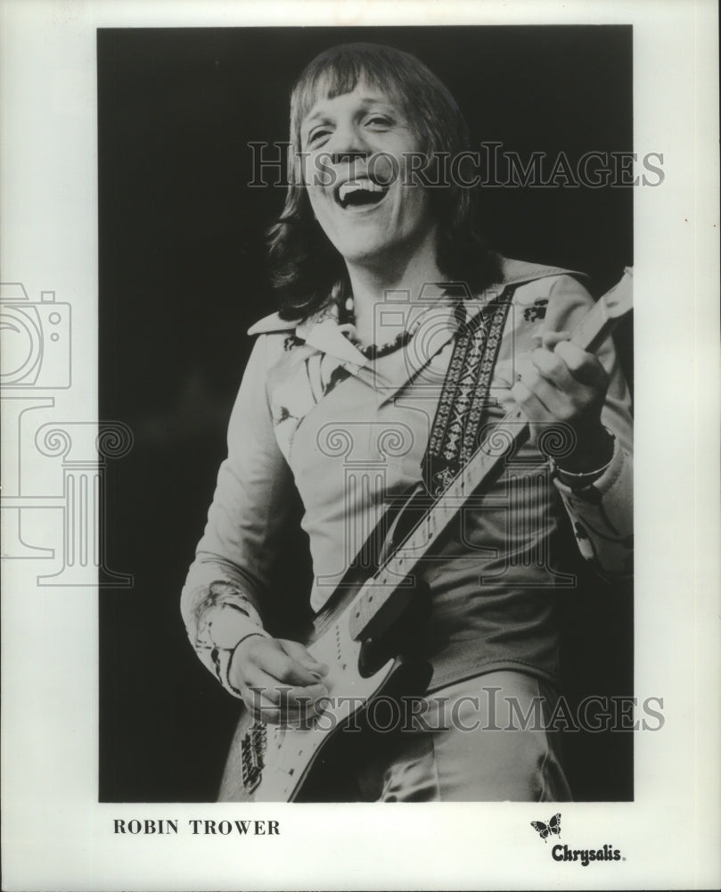 1977 Press Photo Robin Trower, guitarist - mjp38057 - Historic Images