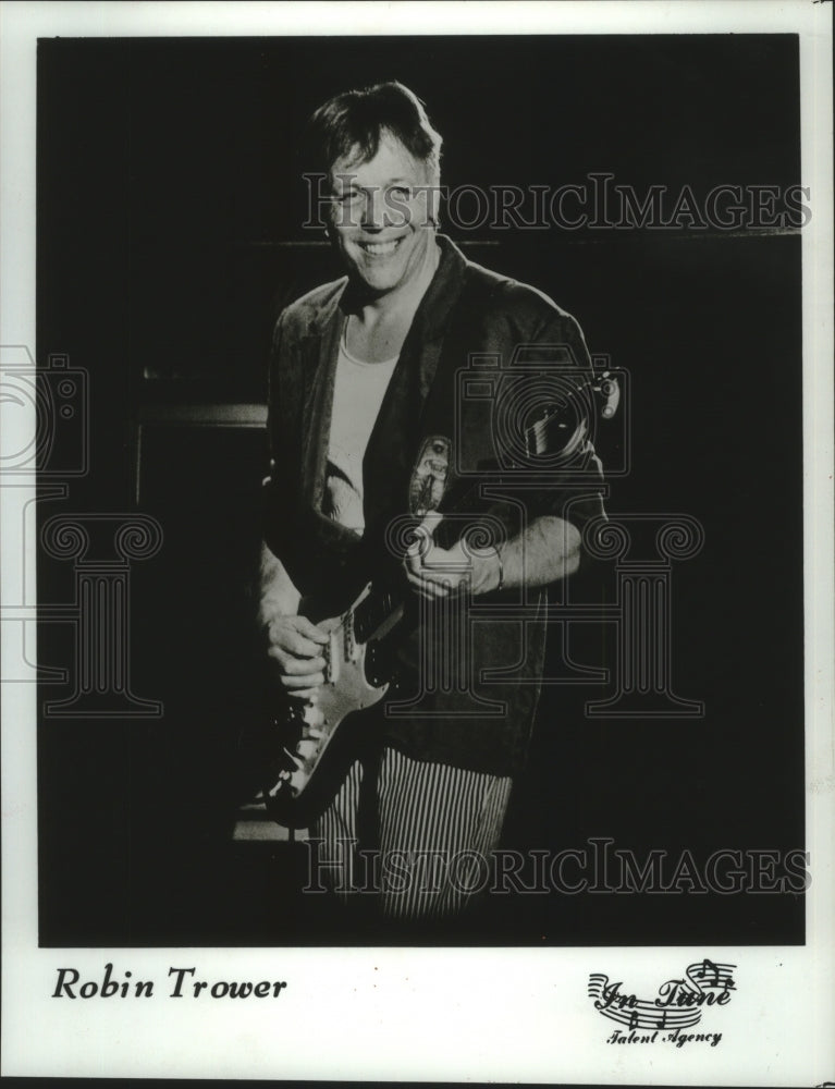 1989, Robin Trower, guitarist - mjp38058 - Historic Images