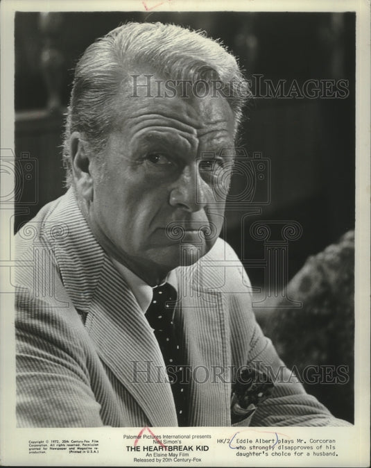 1972, Eddie Albert in "The Heartbreak Kid" - mjp38062 - Historic Images