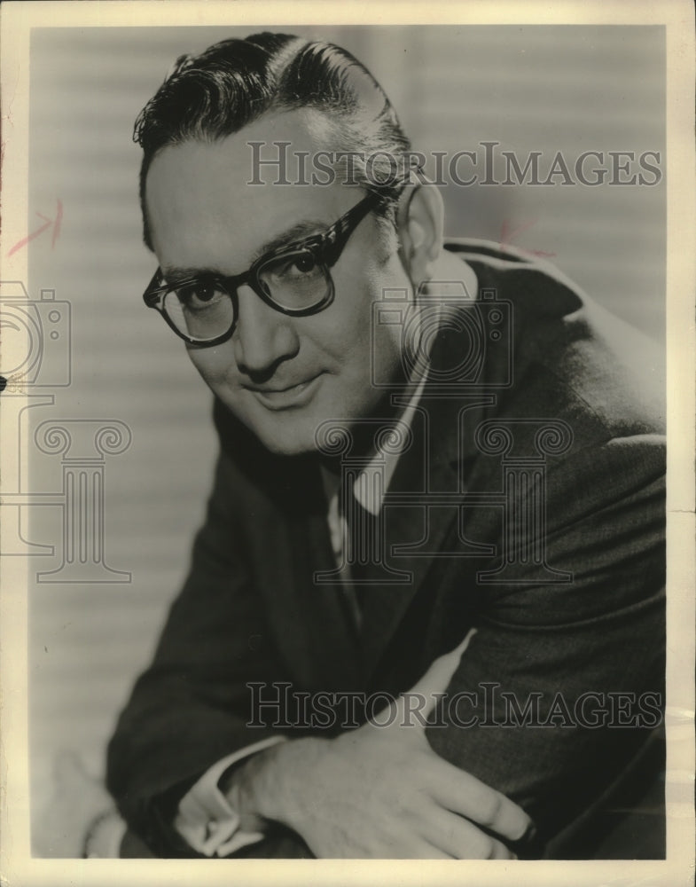 1961 Press Photo Comedian Steve Allen - mjp38084- Historic Images