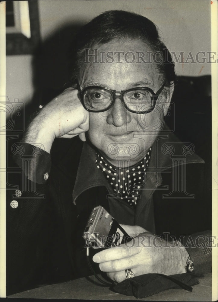 1980 Press Photo Comedian Steve Allen - mjp38086 - Historic Images