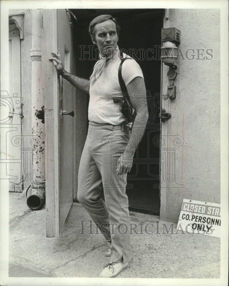 1972 Press Photo Actor Charlton Heston - mjp38104 - Historic Images