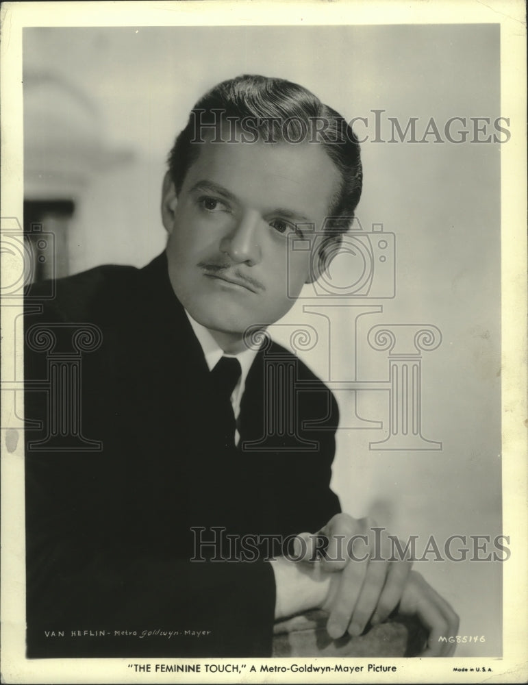 1943, Van Heflin actor and star in "The Feminine Touch." - mjp38120 - Historic Images