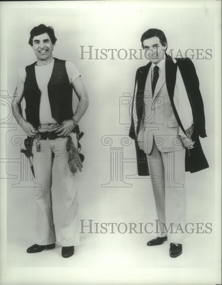 1983 Press Photo Pat Harrington Jr., American voice, stage, television actor. - Historic Images