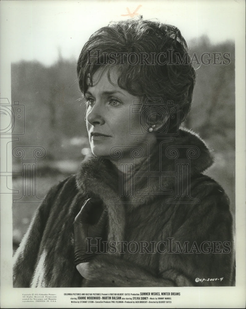 1973, Actress Joanne Woodward in &quot;Summer Wishes, Winter Dreams&quot; - Historic Images