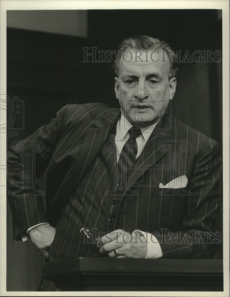 1974, George C. Scott in "Fear on Trial" - mjp38278 - Historic Images