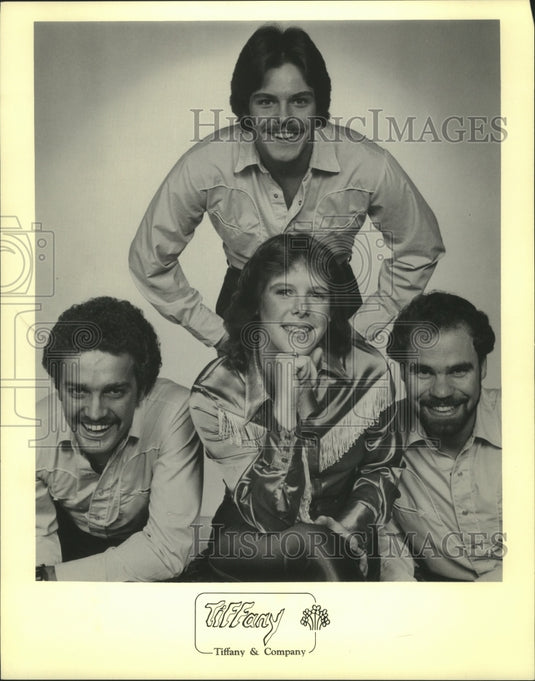1983, Tiffany & Company music group - mjp38292 - Historic Images